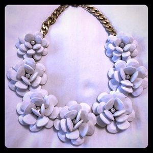 J. Crew Flower Necklace